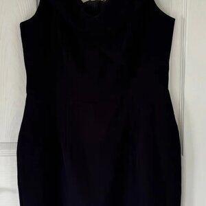 Gianni Bini Navy Off Shoulder Dress Large